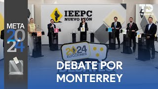 Así fue el debate entre candidatos a la alcaldía de Monterrey