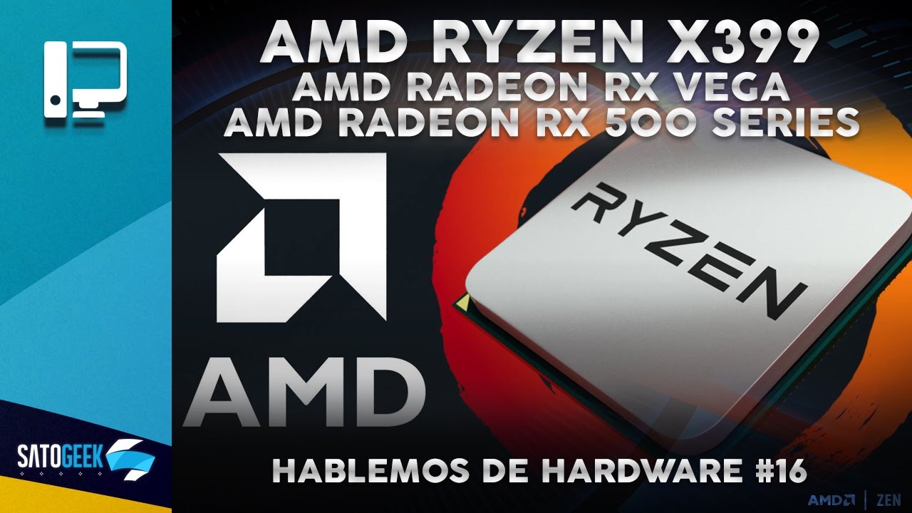 AMD Ryzen  16 Core / 32 Thread Quad Channel, Radeon RX VEGA