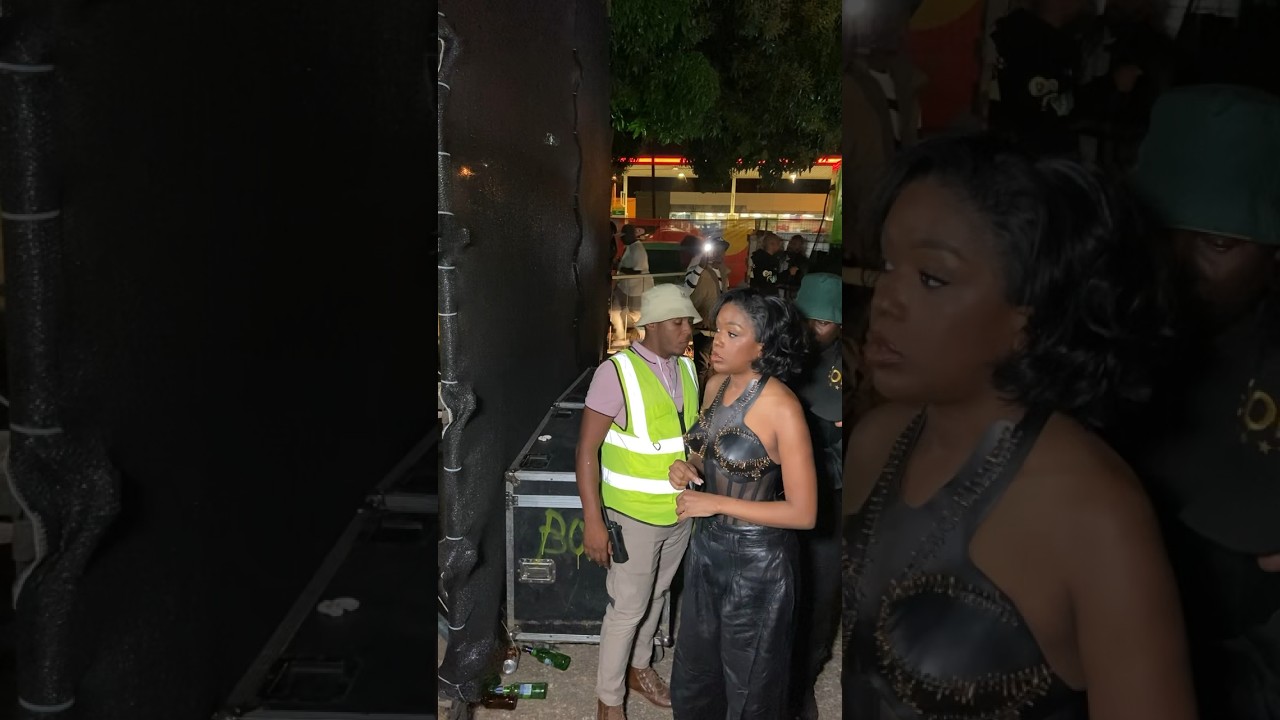 Anna Joyce em Moçambique pronta para subir ao palco #shorts