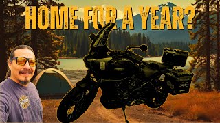 Can I Actually Live Off THIS Bike for a Whole Year? / Harley Pan America + Touratech Build