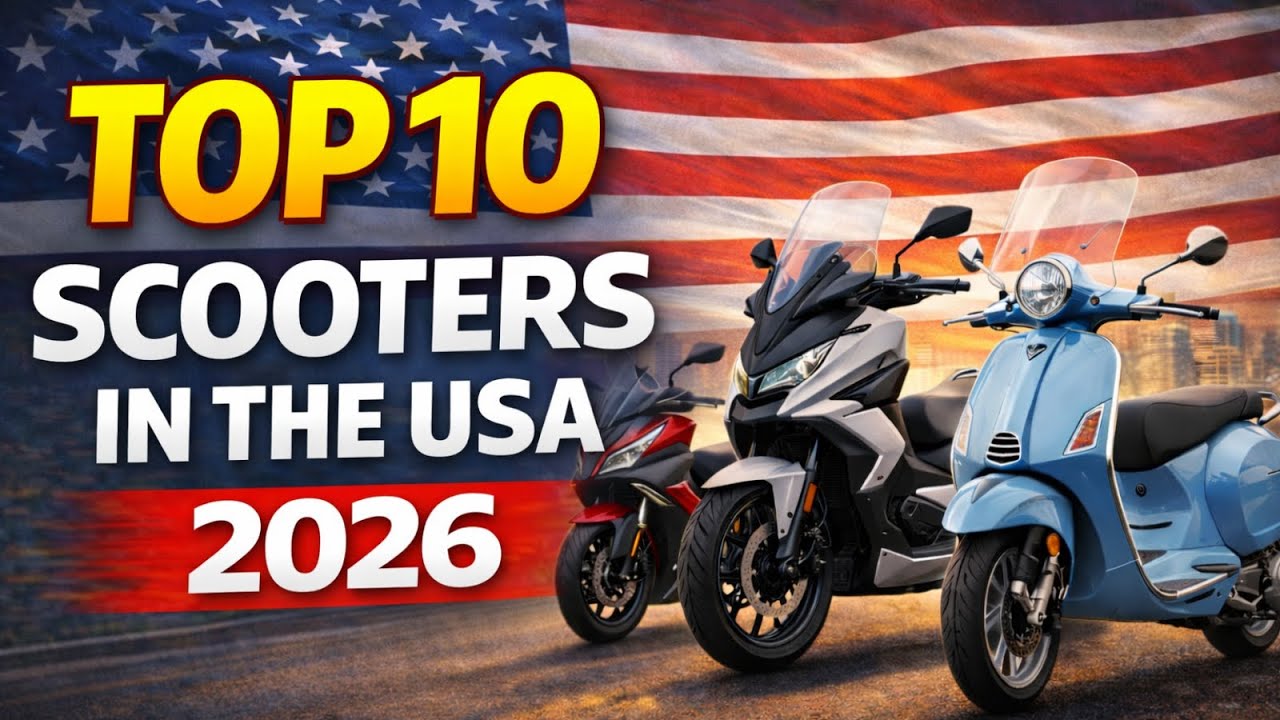 Top 10 Best Scooters in the USA You Can Actually Buy (2026) - YouTube