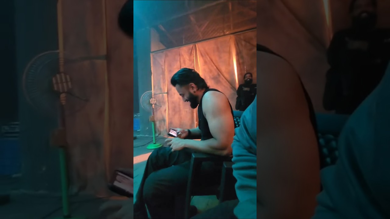 MARCO watching Unnimukundan | Marco | behind the scenes