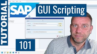 SAP GUI Scripting - Introduction and Basics - Start to automate your SAP work