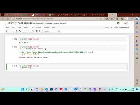 Lesson 1 - Introduction to Python & Our First Code
