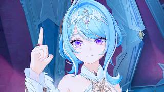 Traveller Aether and Odette talk about Signora Rosalyne - Genshin Impact 7.0