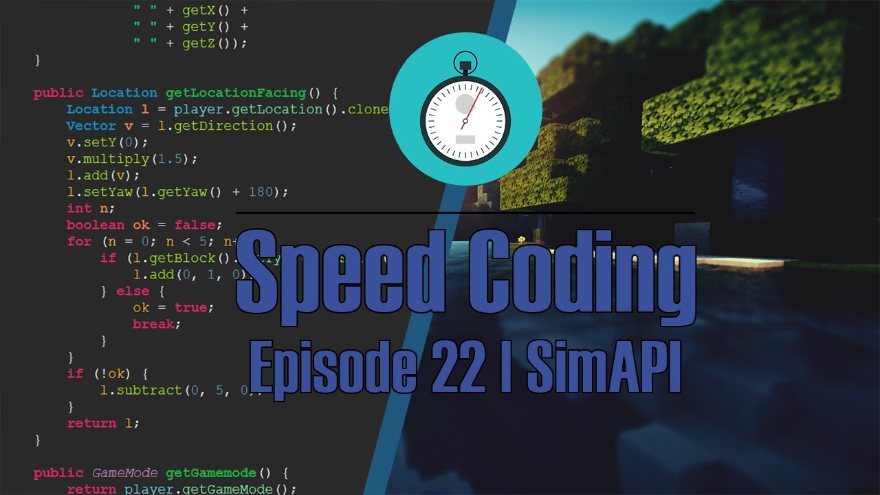 Speed Coding #22 SimpleInventoryManager API - YouTube