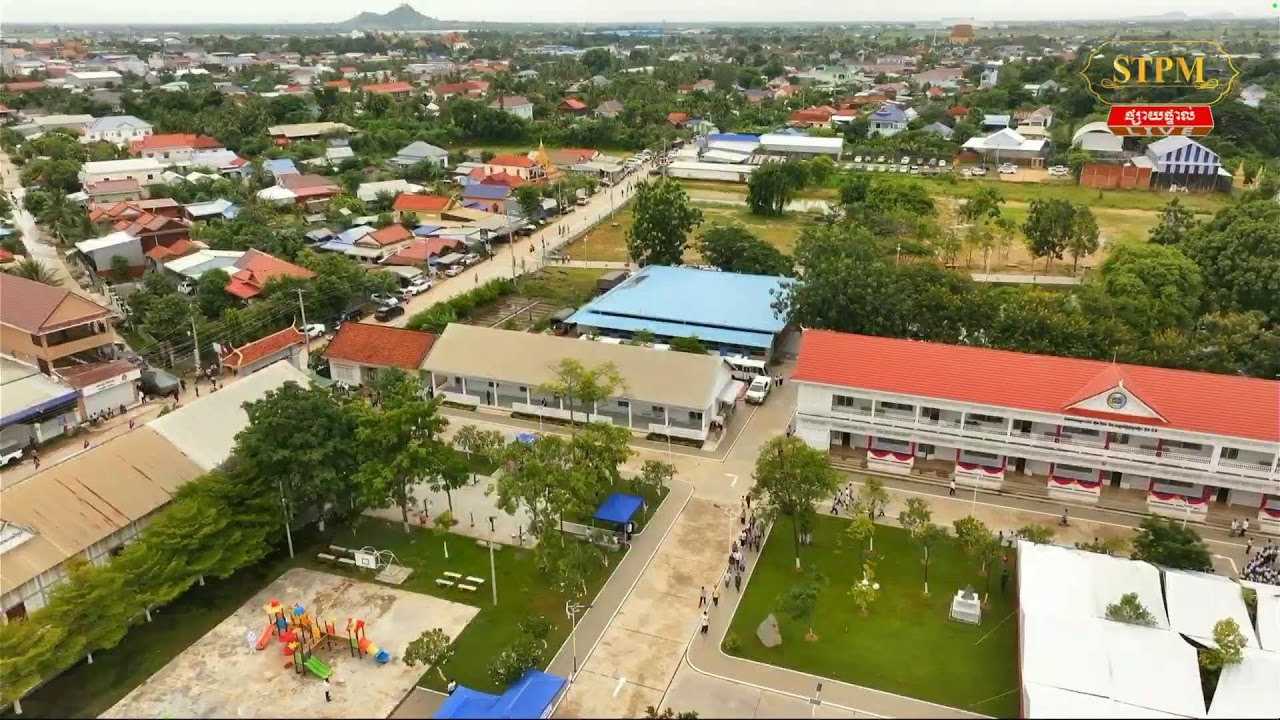 សម្ពោធអគារសិក្សា អគារទីចាត់ការ ផ្ទះស្នាក់នៅគ្រូ និងសមិទ្ធផលនានា នៅក្នុងខេត្តកំពង់ស្ពឺ