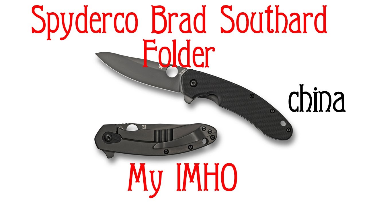 Folder перевод на русский язык. Нож Флиппер Спайдерко. Spyderco Brad Southard. Сертификат на нож Спайдерко Эндура 4.