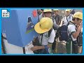 学校まで徒歩45分　通学路沿いの会社で“冷たい水飲んでいって”　町と地元企業の熱中症対策
