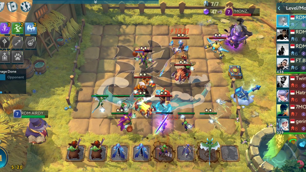 BEST TACTIC IN SQUAD MODE - CHESSRUSH INDONESIA