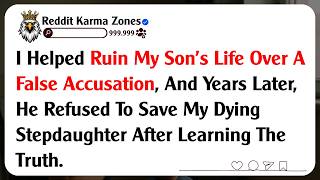 I Helped Ruin My Son’s Life Over A False Accusation, And Years Later, He Refused To Save My Dying...