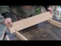 [Woodworking] Making a mirror/ woodworking joints