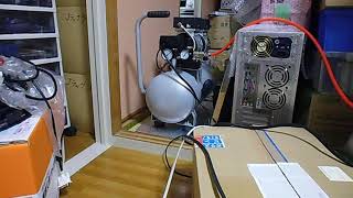 静音タイプ：プロスタイルツール オイルレスエアーコンプレッサー アルミタンク仕様 21L PCR2110