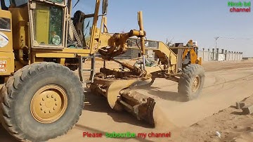 JCB motor Grader Amazing Working On New Road Construction - JCB Dozer Motor Grader video