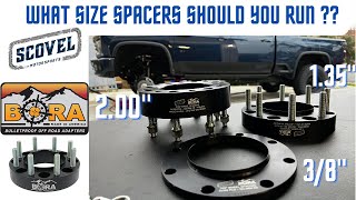 What is the best BORA spacer to run on my 2011 - 2023+ GMC Chevy 2500/3500HD Truck! Let's dive in!