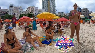 [4k] COPACABANA Rio Beach Walk 🇧🇷 June 2022 | Rio de Janeiro Brazil