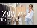 Zara haul nueva temporada try on haul  2023 lucia zaballos