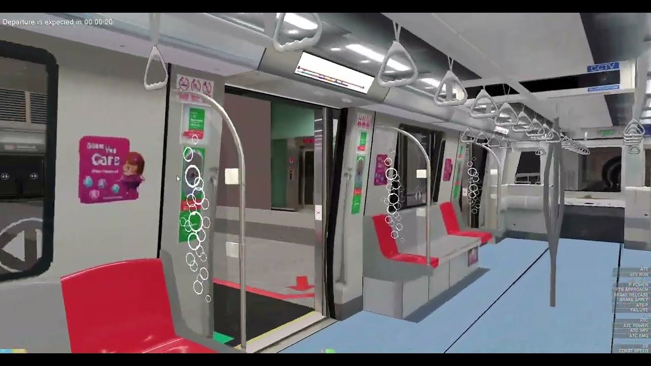 ( OpenBve) Kawasaki CRRC T251 Arriving Woodlands  Station