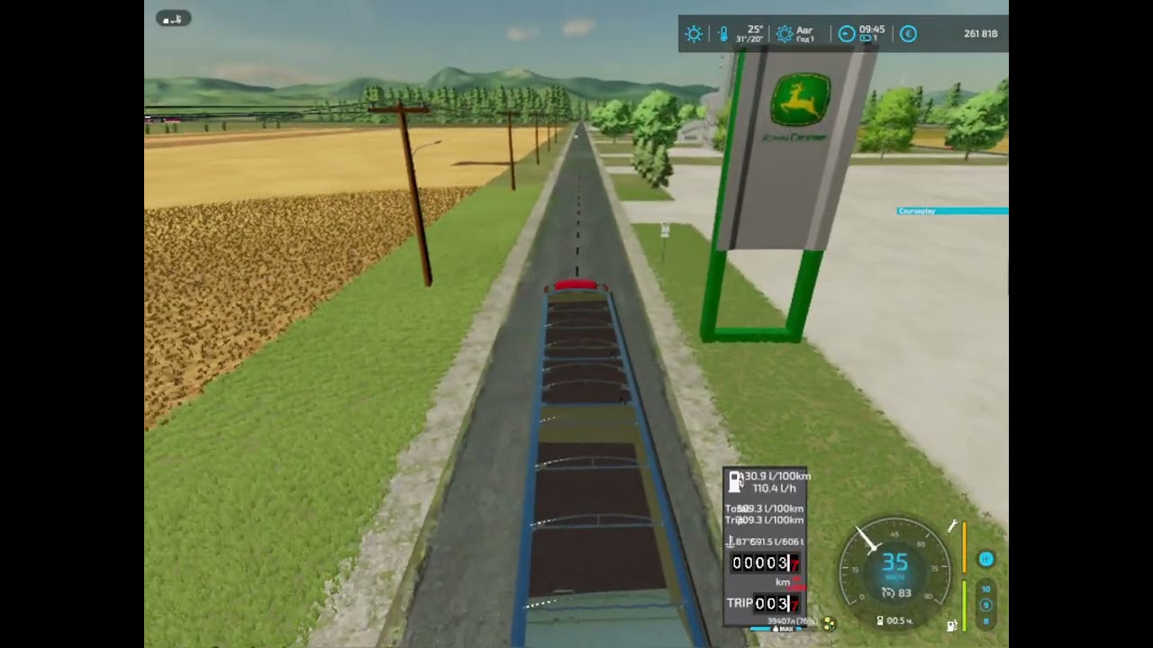 Farming Simulator 22.Карта:Штат Мичиган.№3.Уборка рапса.