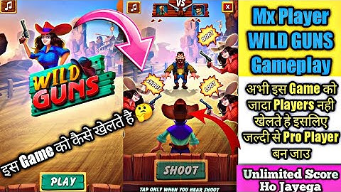 MX Player Wild Guns Gameplay🤗🤗 & Trick/How to play/Mx player game trick