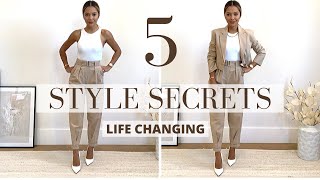 5 Life-Changing Style Secrets | Dressing Rules
