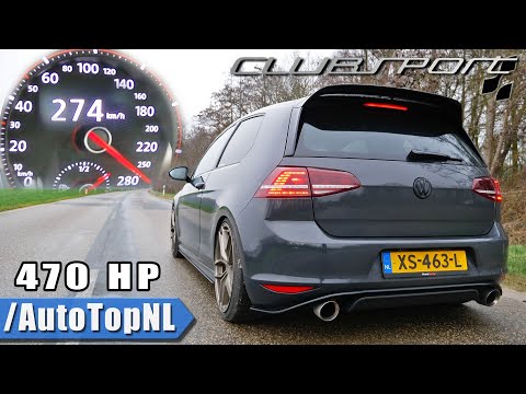 470HP VW Golf GTI CLUBSPORT *HYBRID TURBO* ACCELERATION & SOUND By AutoTopNL