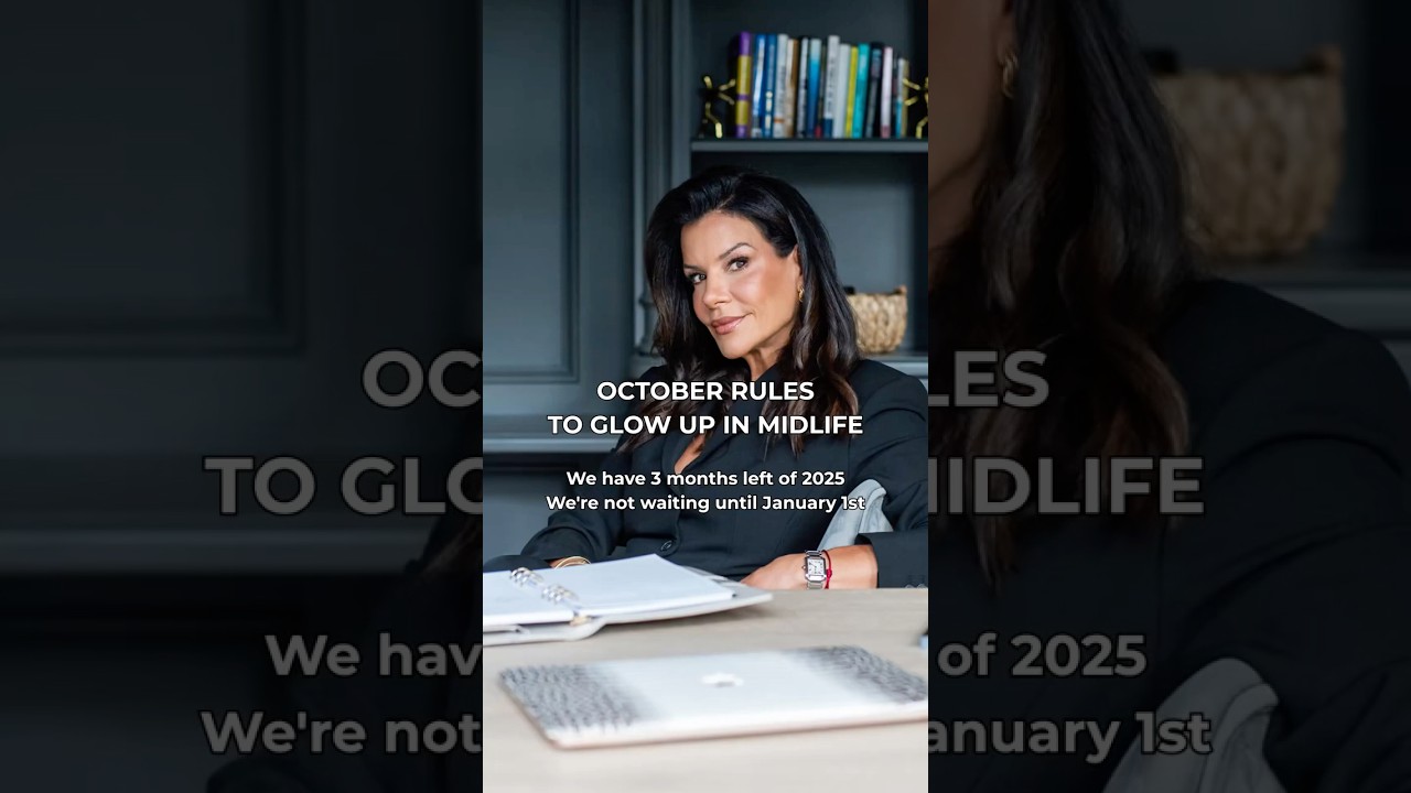 October Rules To Glow Up In Midlife 💫 