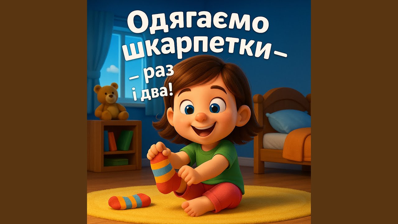 Одягаємо шкарпетки — раз і два!