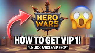 How to Get VIP 1 in Hero Wars FAST (Unlock Instant Raids & VIP Shop!) screenshot 3