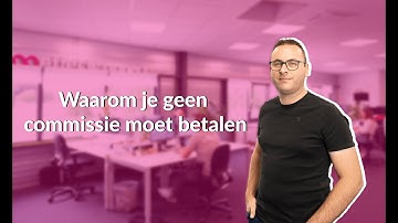 Waarom je geen commissie moet betalen