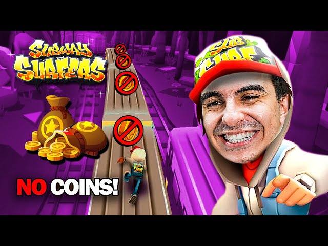 🔴No coin subway surf - tentando fazer o desafio das 3 moedas no