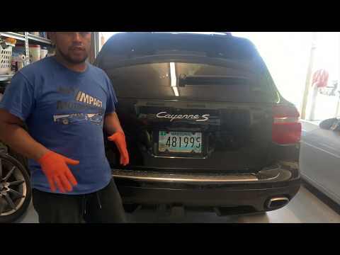 2008 Porshe Cayenne S: LED Reverse Bulb Replacement