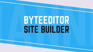 What is ByteEditor Site Builder