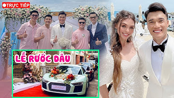 💖SÁNG NAY: Lễ rước dâu của Thủ môn Bùi Tiến Dũng về biệt thự ở Quận 7