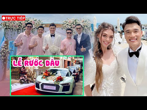 Video ????SÁNG NAY: Lễ rước dâu của Thủ môn Bùi Tiến Dũng về... - youtube