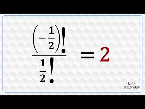 Negative half factorial