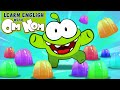 OM NOM LOVES TO EAT JELLIES! | Preschool Learning For Kids | Learn English With Om Nom