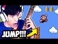 I Beat Super Mario Using ONLY a Bass