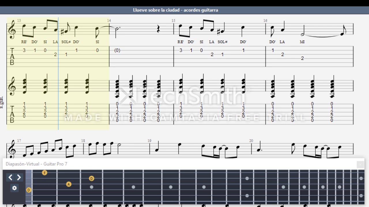 Llueve sobre la ciudad - Los bunkers - Guitarra acordes - YouTube