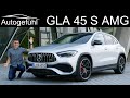 all-new Mercedes GLA 45 S AMG FULL REVIEW 2021 - Autogefühl