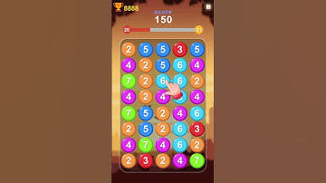 Number Puzzle-bubble match