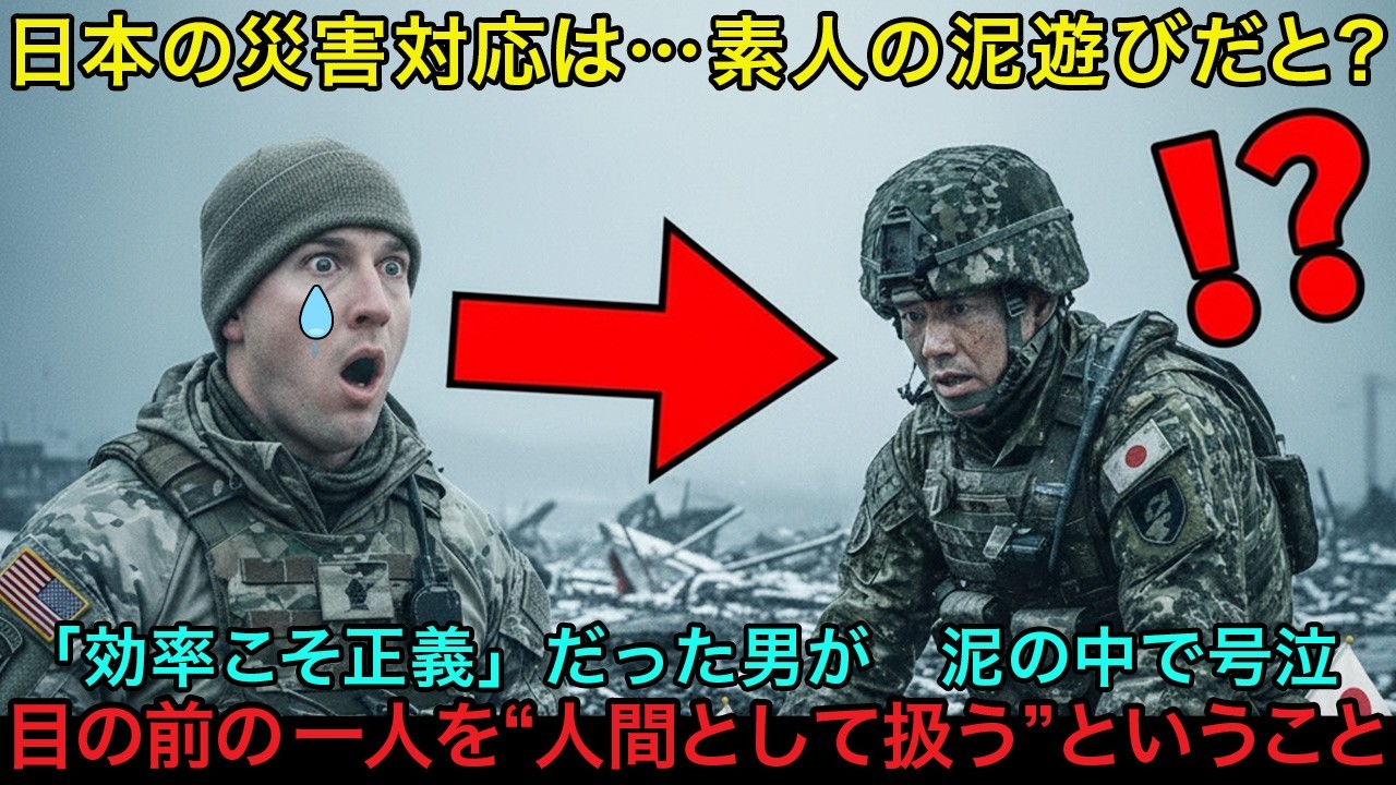 【真実日本】東北でトモダチ作戦に参加した米軍将校がマニュアルを書き替えた理由とは？