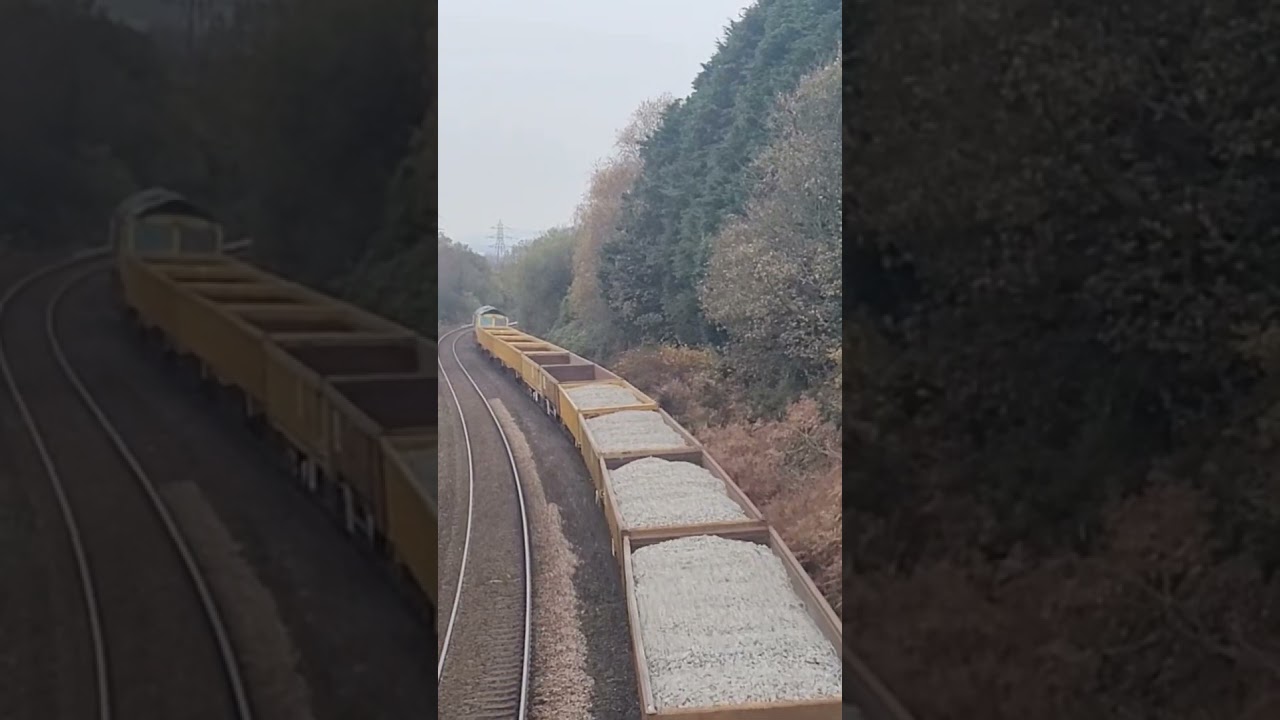 66553+66418 climbs Cockett Bank with 4 or 5 tones 