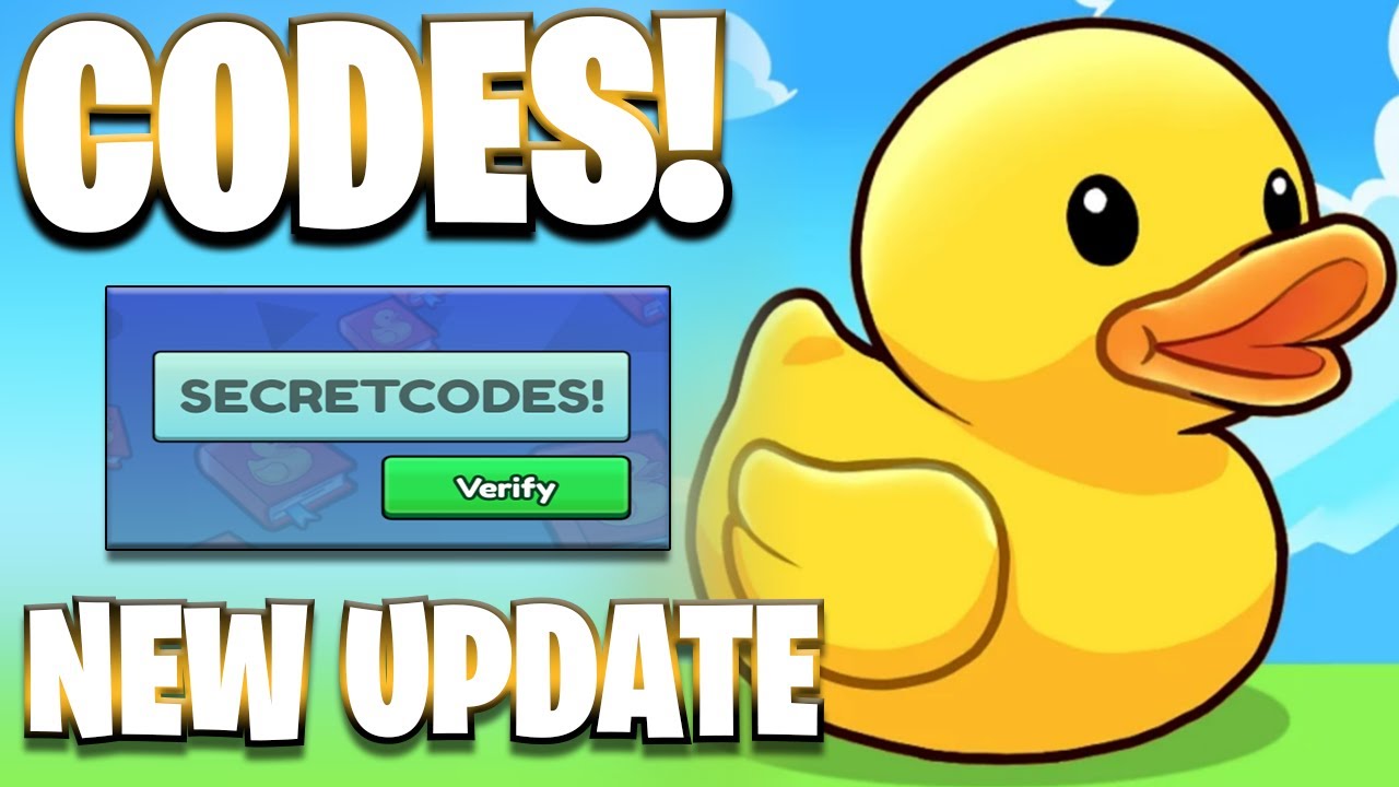 *NEW* ALL WORKING UPDATE CODES FOR DUCK EVOLUTION! ROBLOX DUCK EVOLUTION CODES