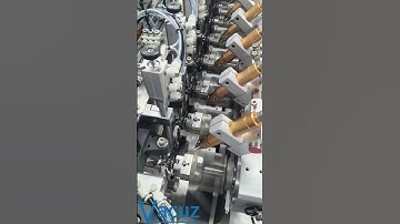 Vacuz 6 Stations Automatic BLDC Rotor Outer Stator Core Flying Fork Winding Machine Equipment