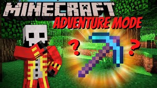 Beating Minecraft in ADVENTURE Mode?!?