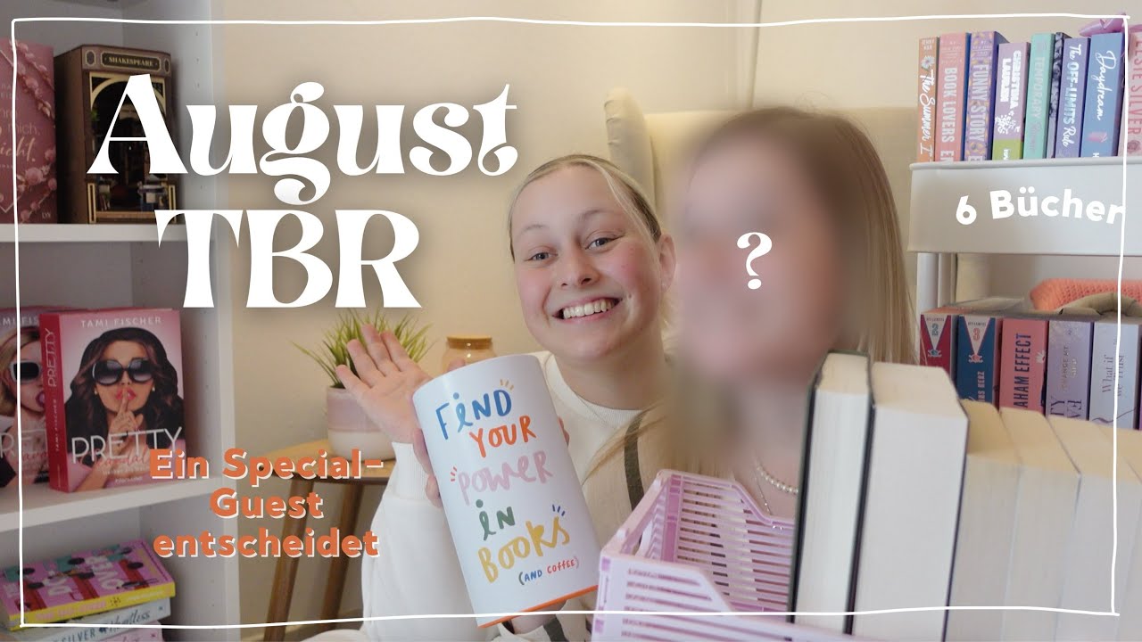 Zieht mit uns meinen August TBR 🎀 // @lena.lovesbooks entscheidet, was ich lese ⭐️