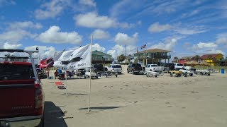 GALVESTON BEACH DURING LABOR DAY LONG WEEKEND