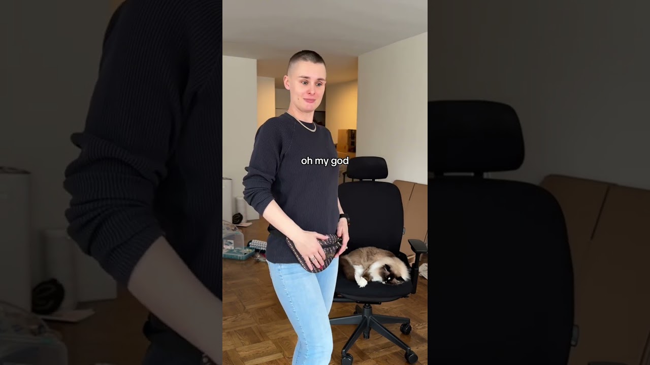 Wife shaves head and husband reacts