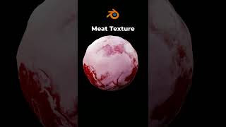 Procedural Raw Meat in Blender 🥩 #blender3d  #proceduraltexture  #satisfyingrender